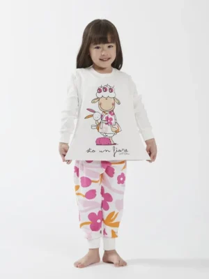 Pigiama bimba flower HAPPY PEOPLE 6053