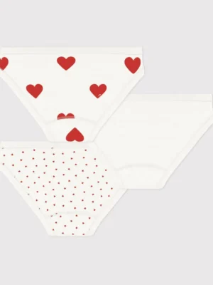 Set 3 slip cuore PETIT BATEAU A00FP (1)