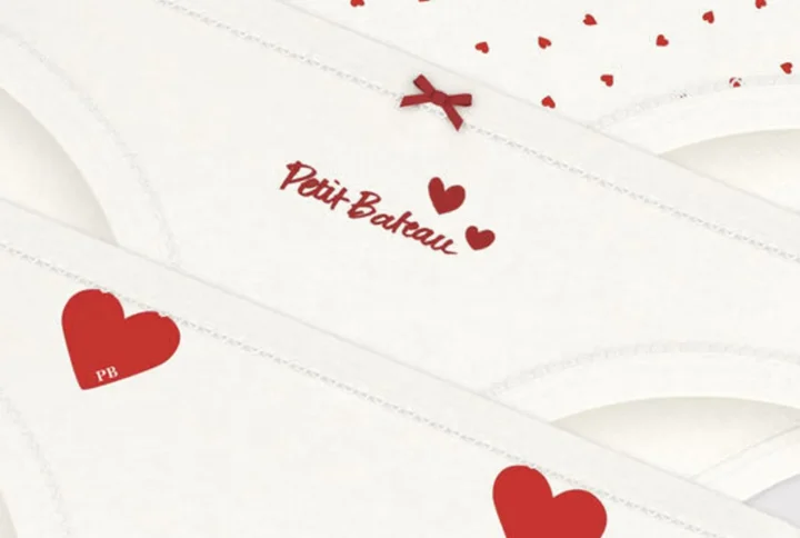 Set 3 slip cuore PETIT BATEAU A00FP (2)