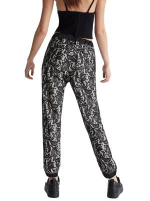 Pantaloni pizzo LIU.JO ROSE 5F3102J4571Q9734 (2)