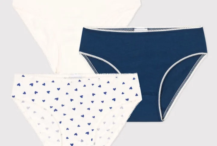 Set 3 culotte blu PETIT BATEAU A07JJ