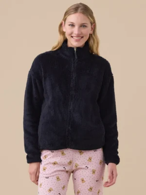 Bomber eco pelliccia NOI DI NOTTE GE3037 (2)