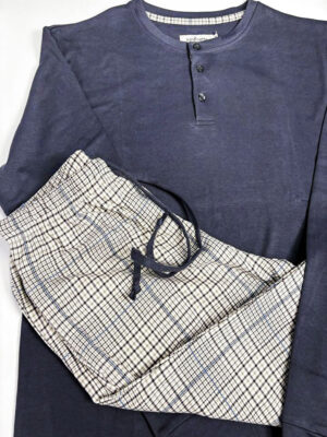 Pigiama caldo cotone NOI DI NOTTE FC3136 (1)