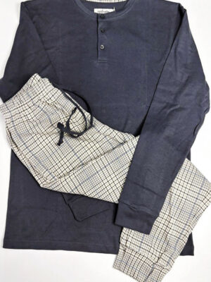 Pigiama caldo cotone NOI DI NOTTE FC3136 (2)