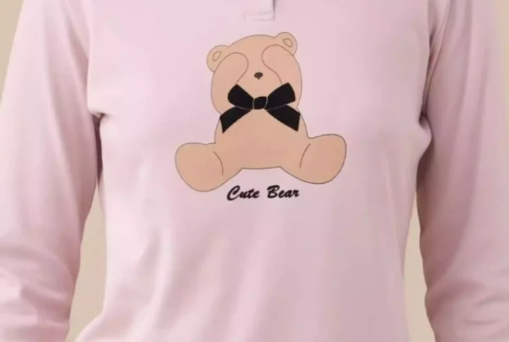 Pigiama cute bear NOI DI NOTTE FF001556 (4)