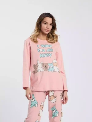 Pigiama happy bear HAPPY PEOPLE 6692 Copia