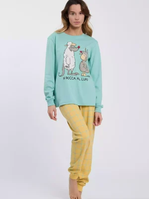 Pigiama in bocca al lupo HAPPY PEOPLE 6714