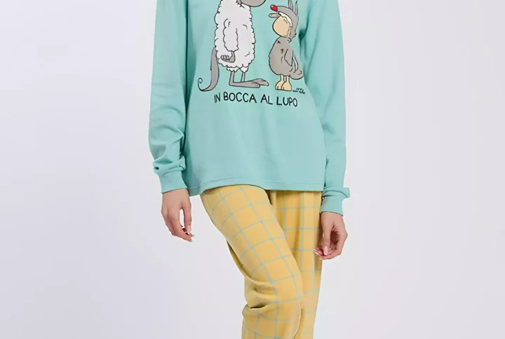 Pigiama in bocca al lupo HAPPY PEOPLE 6714