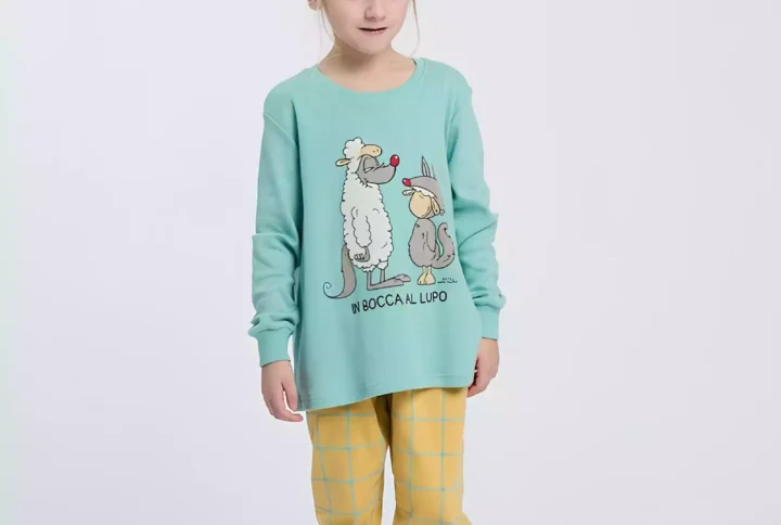 Pigiama in bocca al lupo HAPPY PEOPLE 6717 (2)