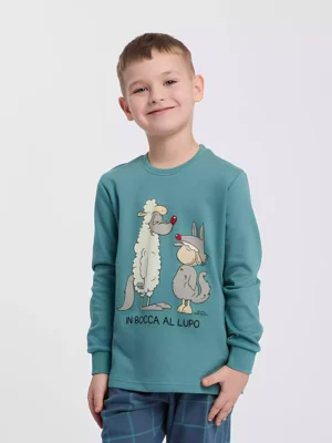 Pigiama in bocca al lupo HAPPY PEOPLE 6729 2 (1)