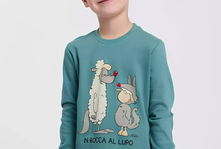 Pigiama in bocca al lupo HAPPY PEOPLE 6729 2 (1)