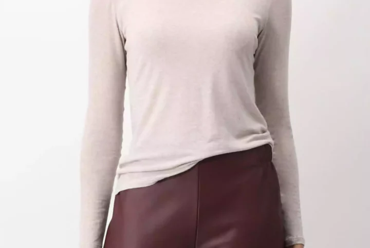 T shirt ml cashmere ORO BLU' VOBT67055 (1)